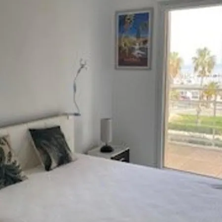 Apartment T2 Climatise Avec Piscine, Parking, Port De - Fr-1-335-188